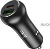 Hoco Z38 Resolute 20W Dual Car Charger Black